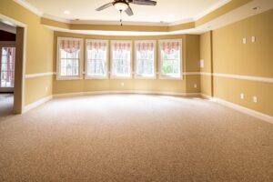 How to Clean Carpets Without a Machine Empty Room inside a House