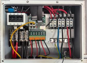 How to Reset a Circuit Breaker Safely Detailed Interior of an Electrical Control Panel
