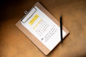 How to Create a Monthly Home Maintenance Checklist Notepad with a Calendar Page